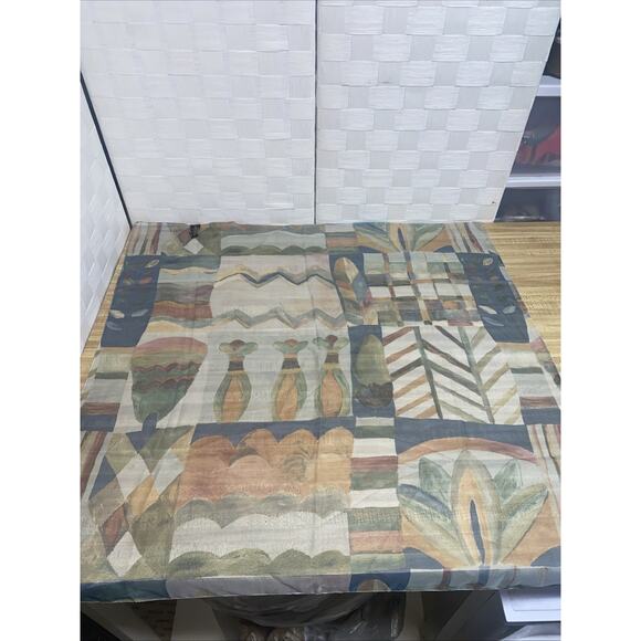 VTG Art of the Scarf Tie Rack Pastel Square Scarf Made In Italy 30”x30” - Picture 1 of 7